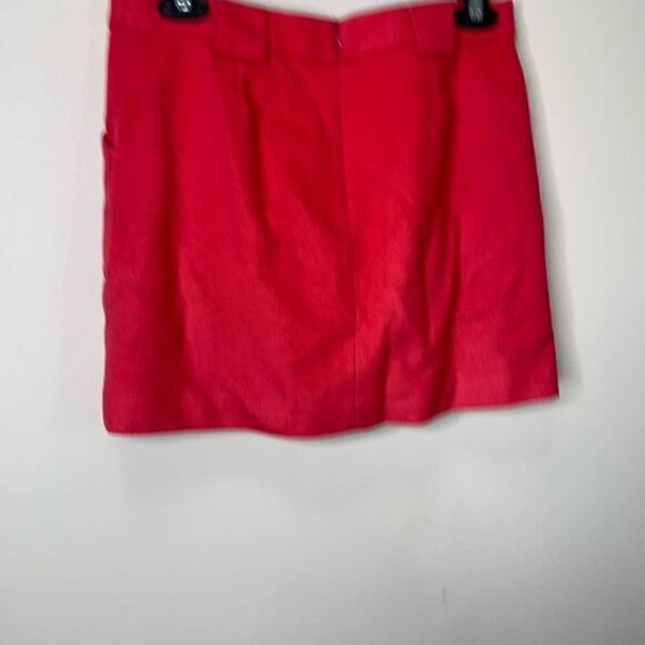 J Crew Pink Wool Blend Mini Skirt Size 2 Pink (J1) - Picture 3 of 5